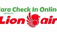 Cara Check In Online Tiket Pesawat Lion